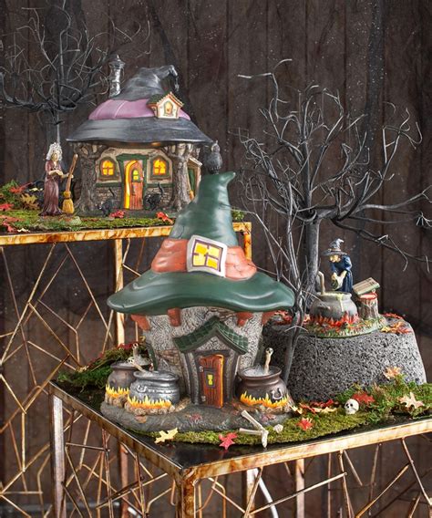 Building a Whimsical Halloween Display with Dept 56 Witch Hollow Collection